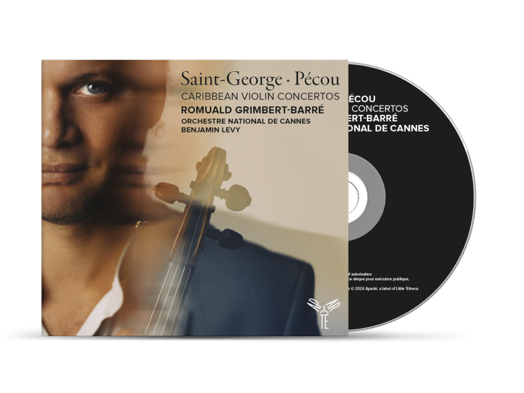 Saint-George & Pécou – Caribbean Violin Concertos (sortie au printemps 2026)